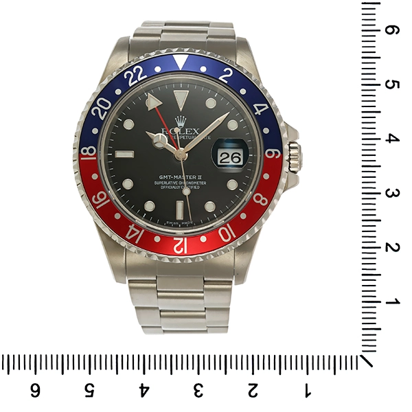 Herrenuhr Rolex 'GMT-Master II' (Pepsi) Automatik