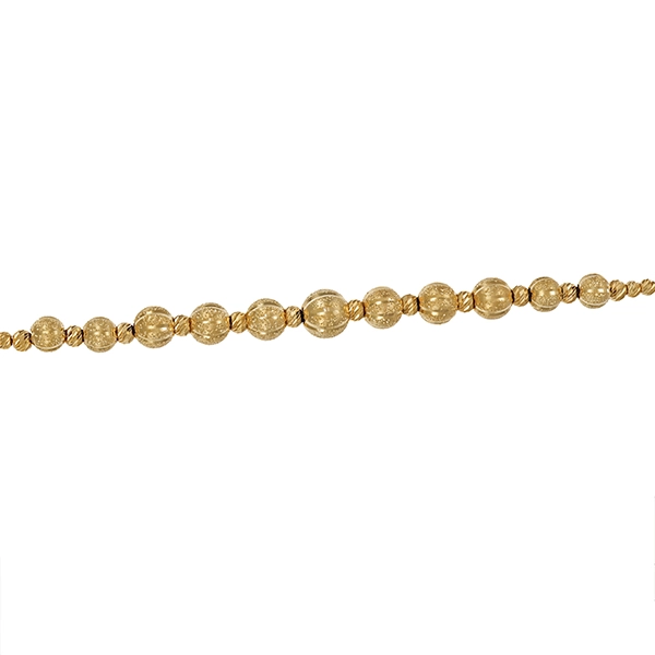 Armband, 14K, Gelbgold, Zirkonia