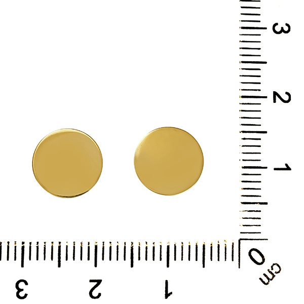 Ohrstecker, 14K, Gelbgold