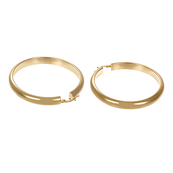 Creolen, 14K, Gelbgold