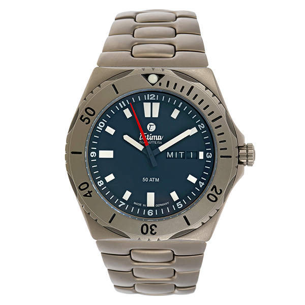 Herrenuhr, Tutima M2 'Seven Seas' Automatik