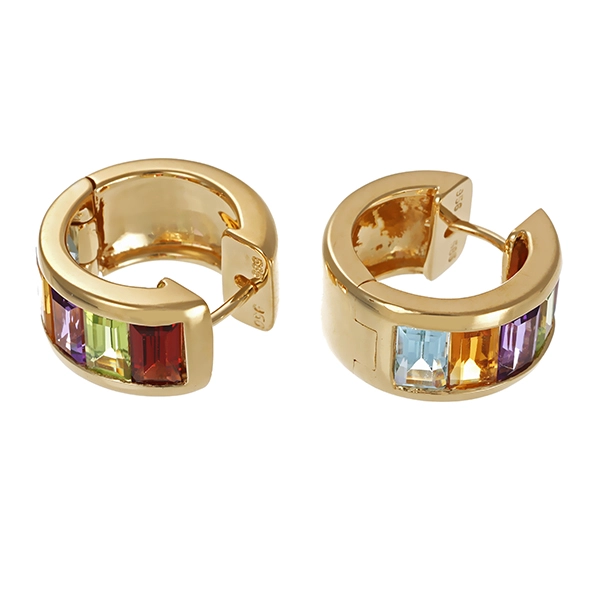 Creolen, 14K, Gelbgold