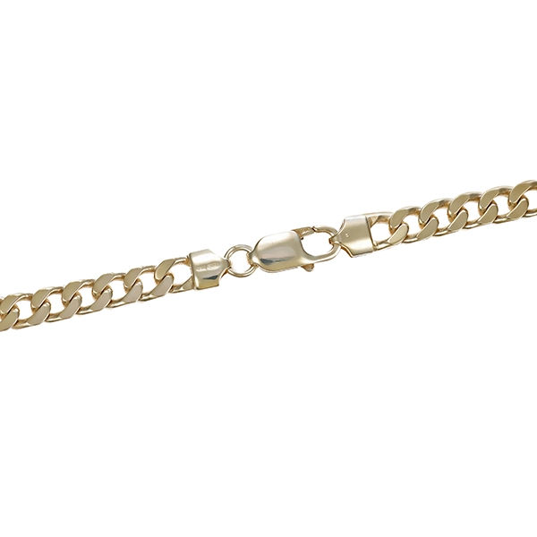 Kette, 925, Silber, Panzer-