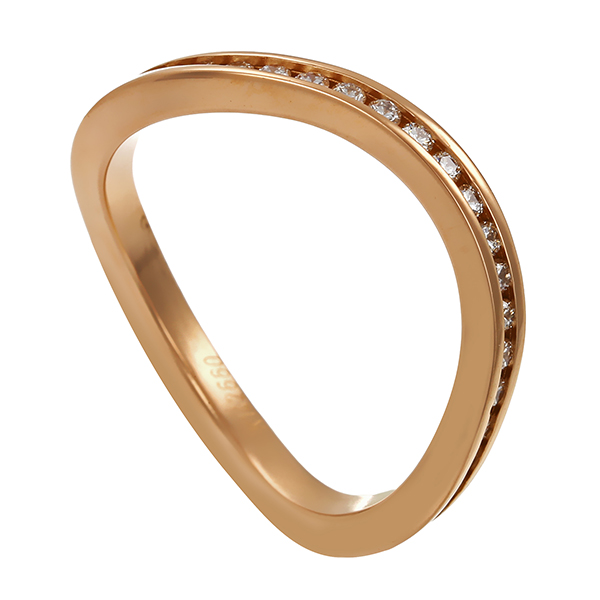 Ring, 18K, Gelbgold, Brillanten, Niessing