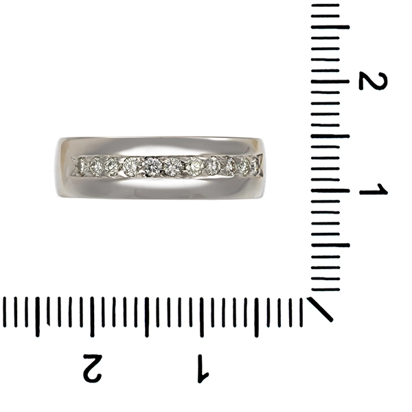 Diamantring, 14K, Weißgold, Brillanten 0,22 ct