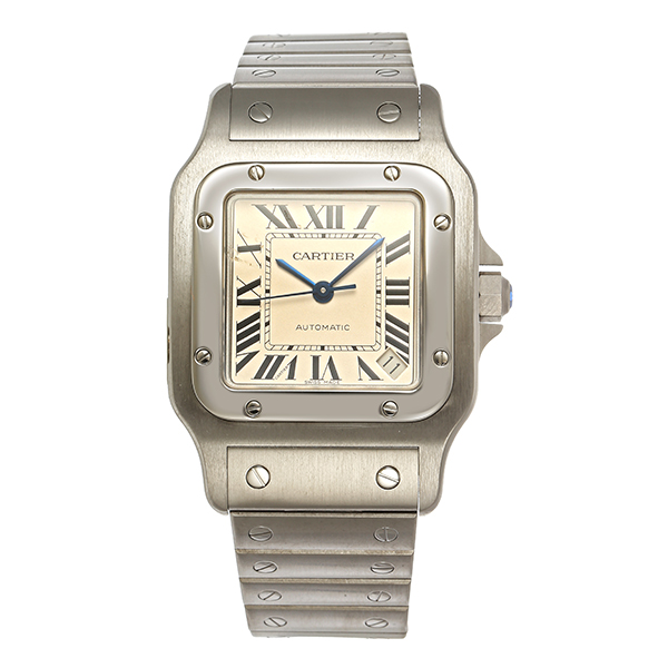 Herrenuhr, Cartier 'Santos' Automatik