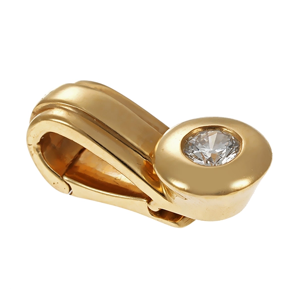 Anhänger, 14K, Gelbgold, Brillant