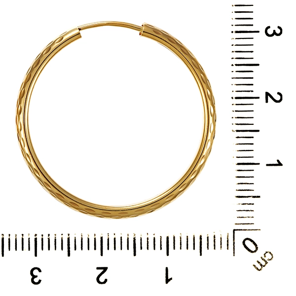 Creolen, 8K, Gelbgold