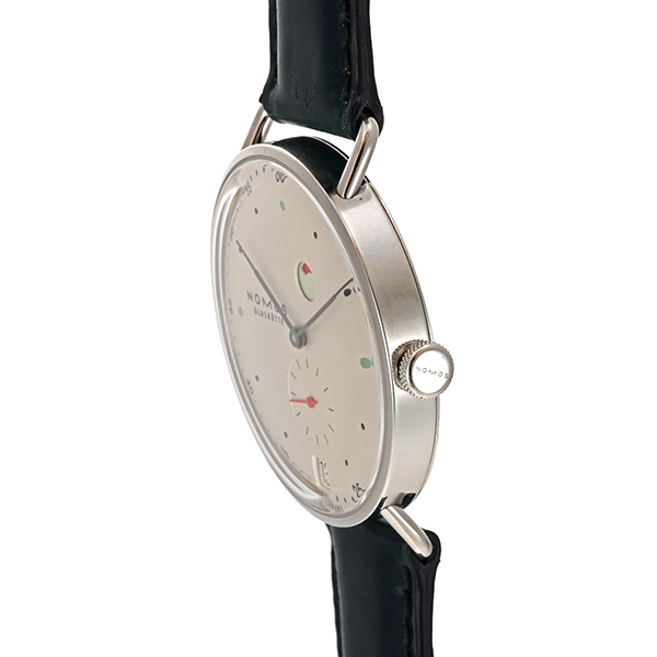 Herrenuhr Nomos 'Metro Datum Gangreserve' Handaufzug
