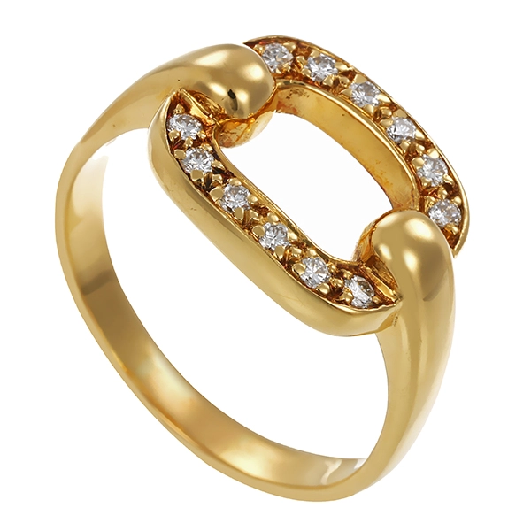 Ring, 18K, Gelbgold, Brillanten