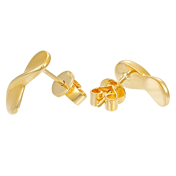 Ohrstecker, 14K, Gelbgold