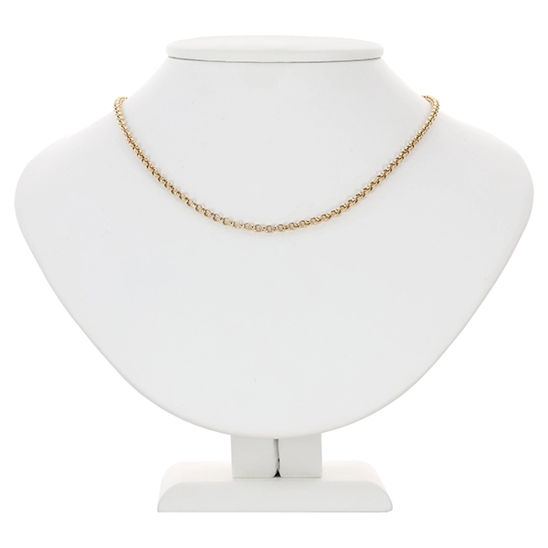 Collierkette, 14K, Gelbgold, Rundanker-