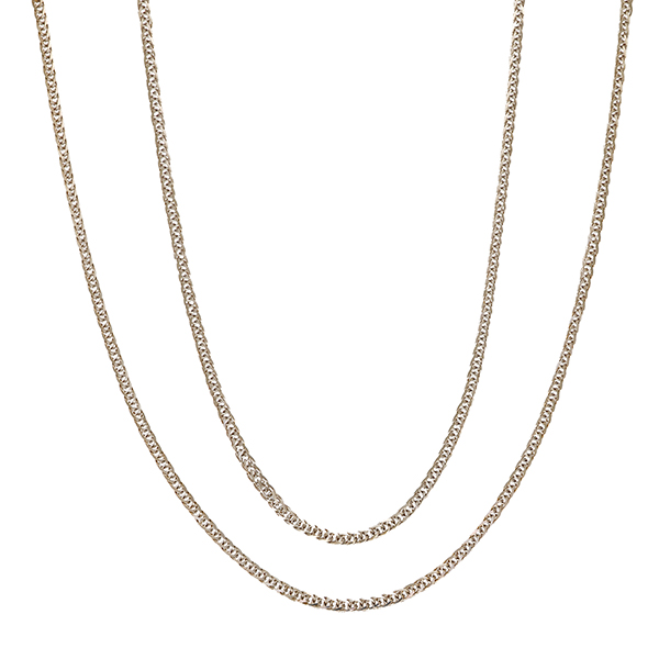 Kette, 18K, Weißgold