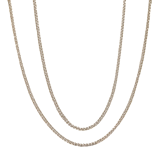 Kette, 18K, Weißgold