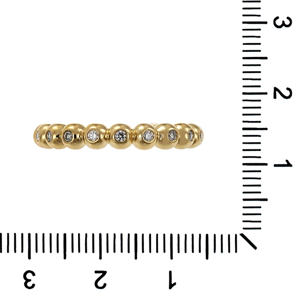 Brillantring, 14K, Gelbgold