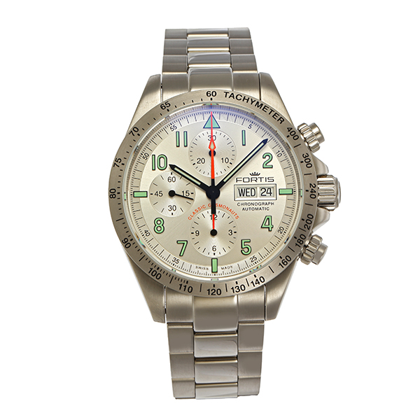 Herrenuhr, Fortis 'Classic Cosmonauts' Automatik/Chrono