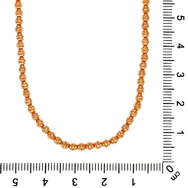 Collierkette, 14K, Rotgold