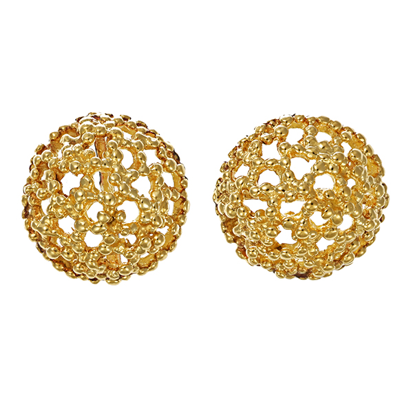 Ohrstecker, 14K, Gelbgold