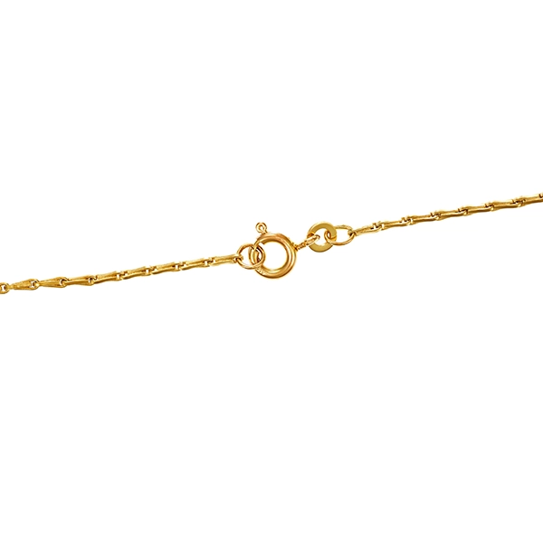 Collierkette, 8K, Gelbgold, Haferkorn-
