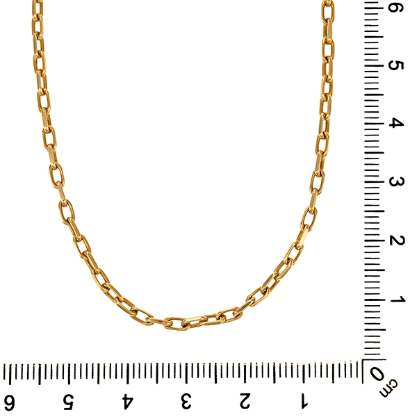 Kette, 14K, Gelbgold, Anker-