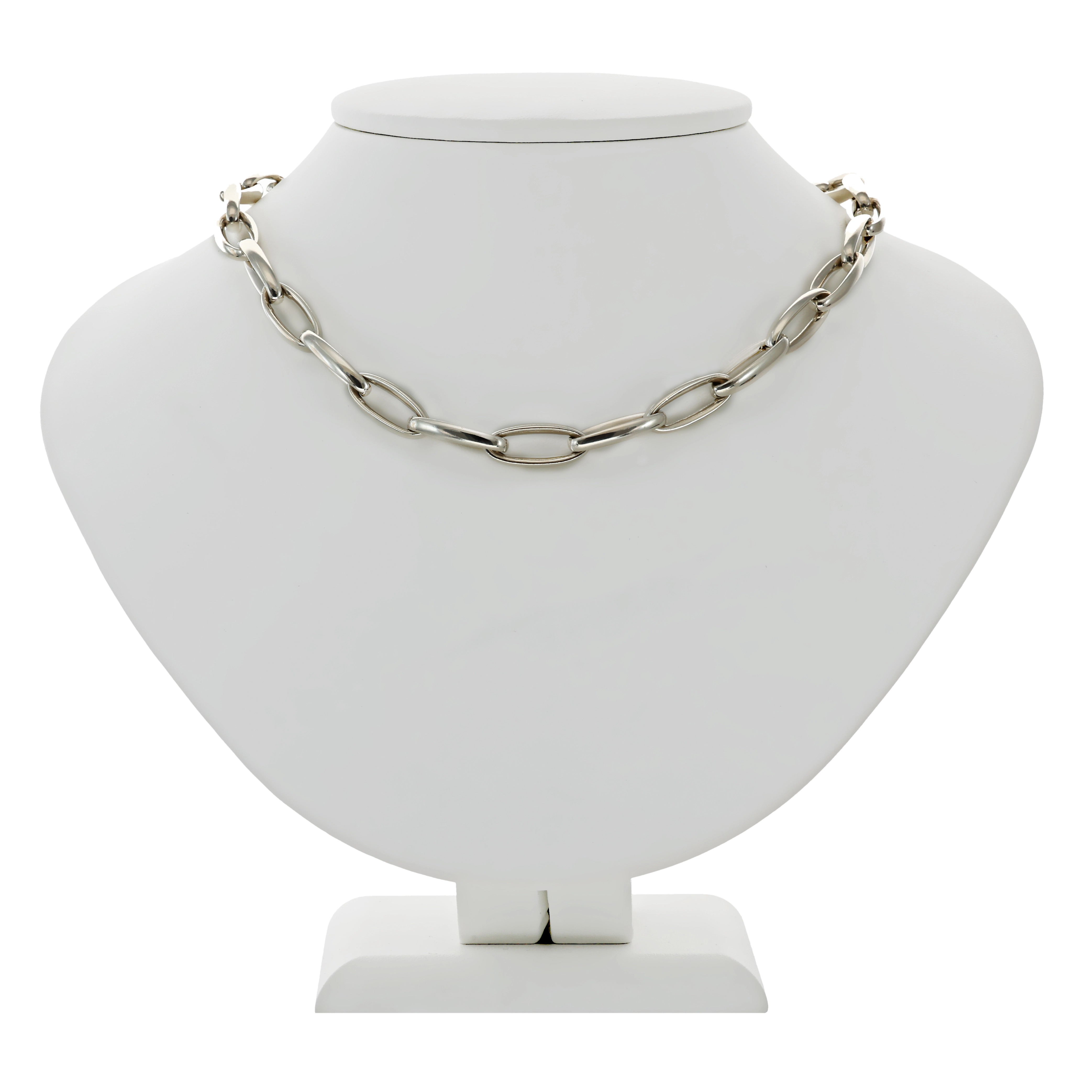 Collier, 925, Silber, Anker