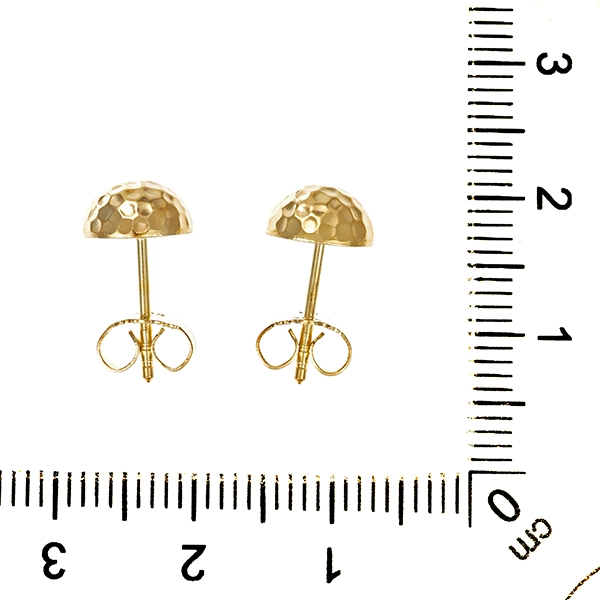 Ohrstecker, 14K, Gelbgold