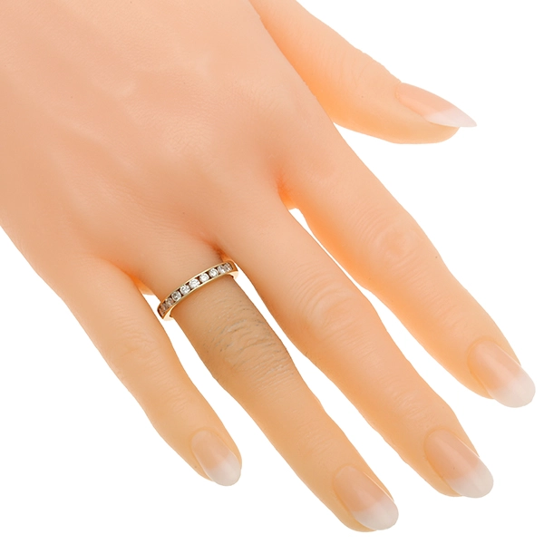 Diamantring, 14K, Gelbgold, Brillanten 0,50 ct