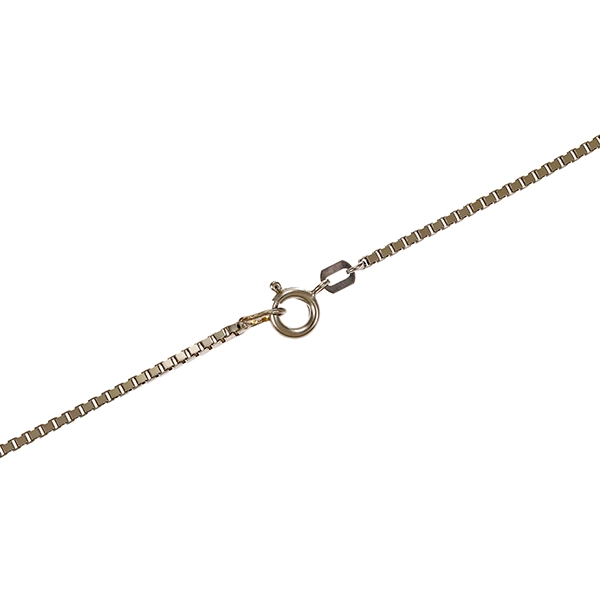 Kette, 14K, Weißgold, Venezianer-