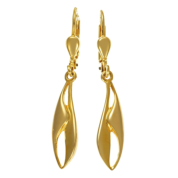 Ohrhänger, 14K, Gelbgold