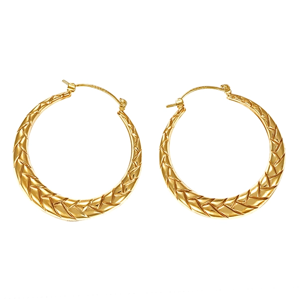 Creolen, 8K, Gelbgold
