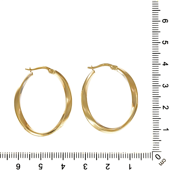 Creolen, 8K, Gelbgold