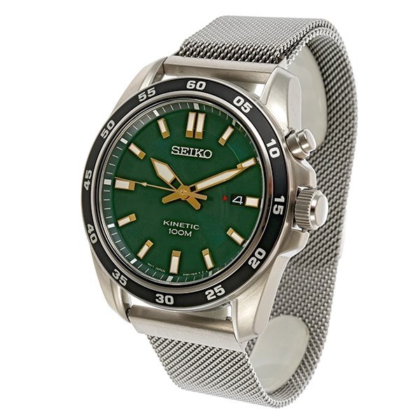 Herrenuhr Seiko 'Kinetic' Quartz
