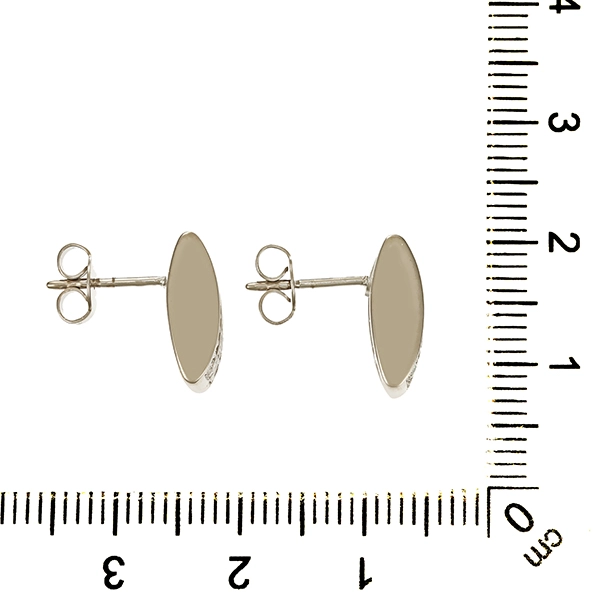 Ohrstecker, 14K, Weißgold, Brillanten 0,30 ct