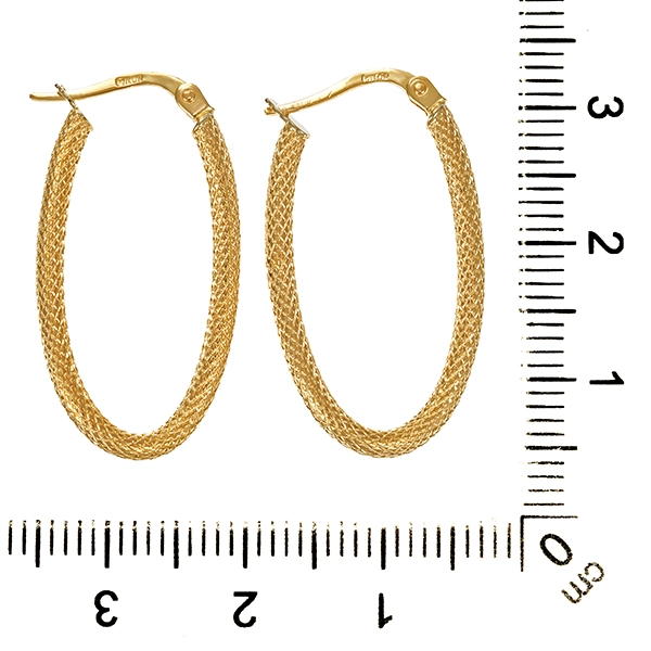 Creolen, 14K, Gelbgold