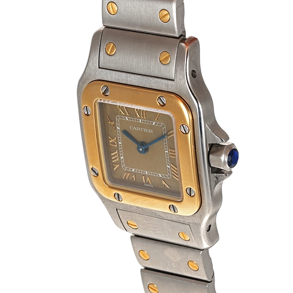 Damenuhr Cartier 'Santos Galbée' Quartz