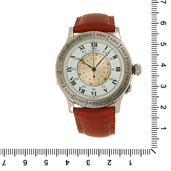 Herrenuhr Longines 'Lindbergh Hour Angle Watch'
