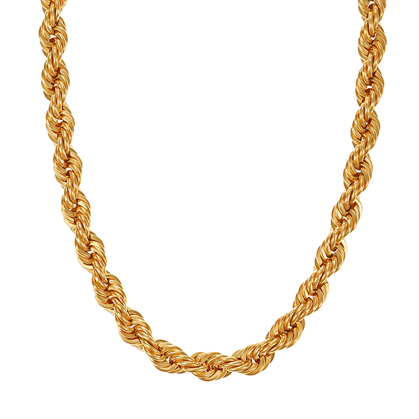 Kette, 18K, Gelbgold, Kordel-