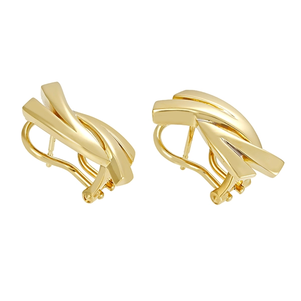 Clipstecker, 14K, Gelbgold