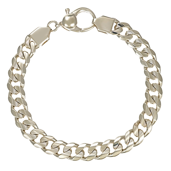 Armband, 925, Silber, Panzer-