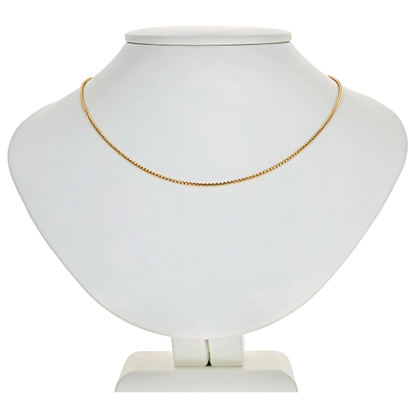 Collierkette, 14K, Gelbgold, Venezianer-