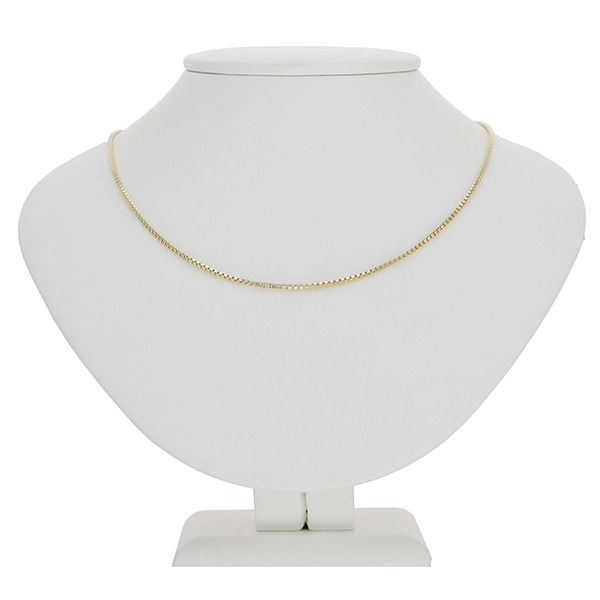 Collierkette, 14K, Gelbgold, Venezianer-
