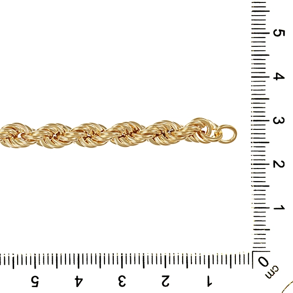 Armband, 14K, Gelbgold, Kordel-