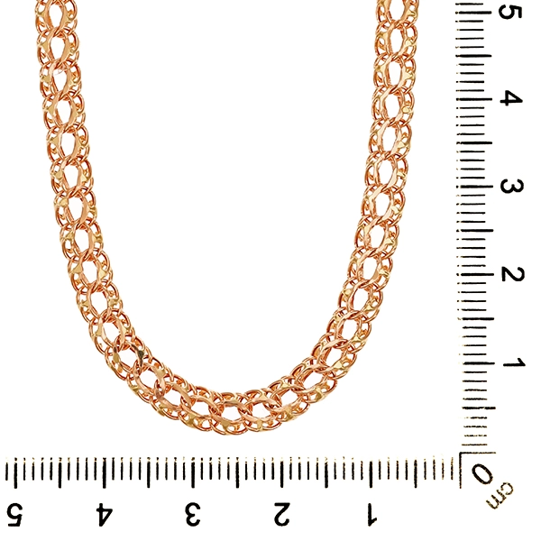 Kette, 14K, Rotgold