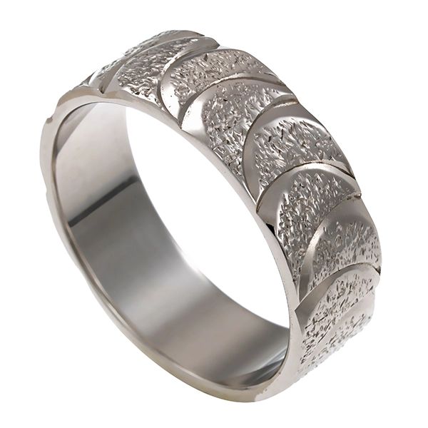 Ring, 14K, Weißgold, U62