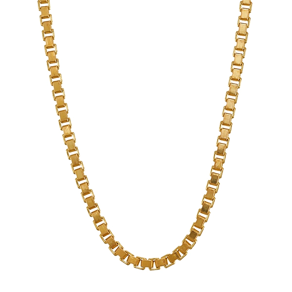 Collierkette, 8K, Gelbgold, Venezianer-