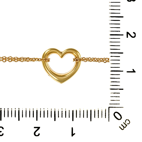Armband, 9K, Gelbgold, Herz