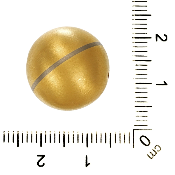 Anhänger. 18K, Platin/Gelbgold
