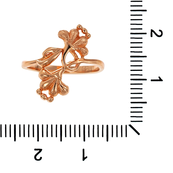 Ring, 14K, Rotgold