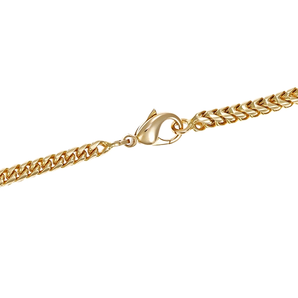 Collier, 14K, Gelbgold, Brillant