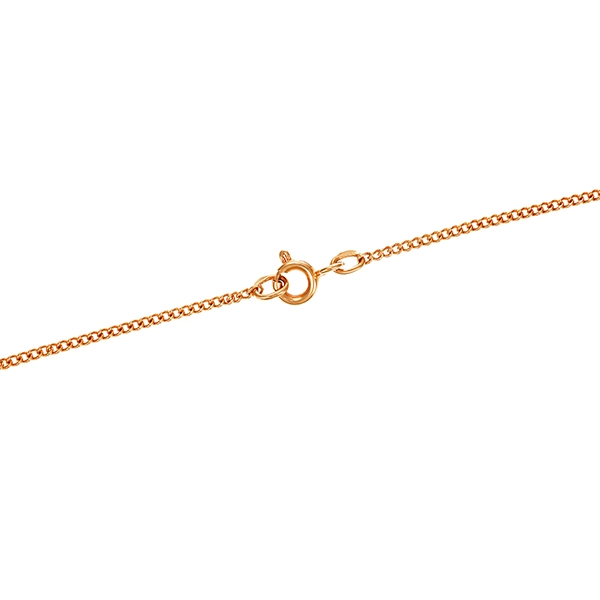 Kette, 14K, Rotgold, Panzer-